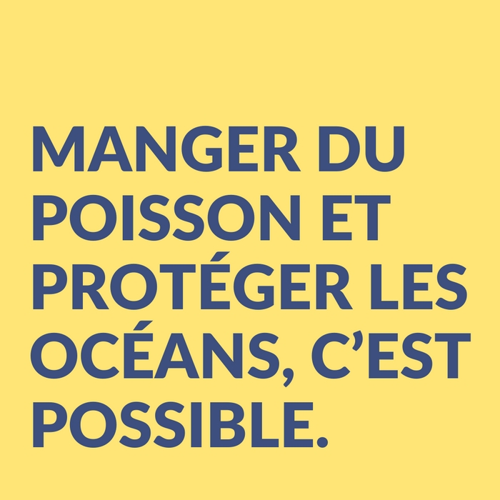 Manger du poisson et protéger les océans c'est possible avec Poiscaille