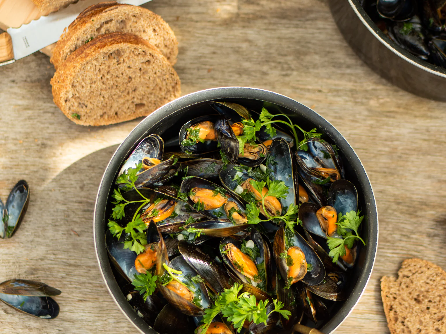 Appel à l'action - Abonnement - Recette de moules