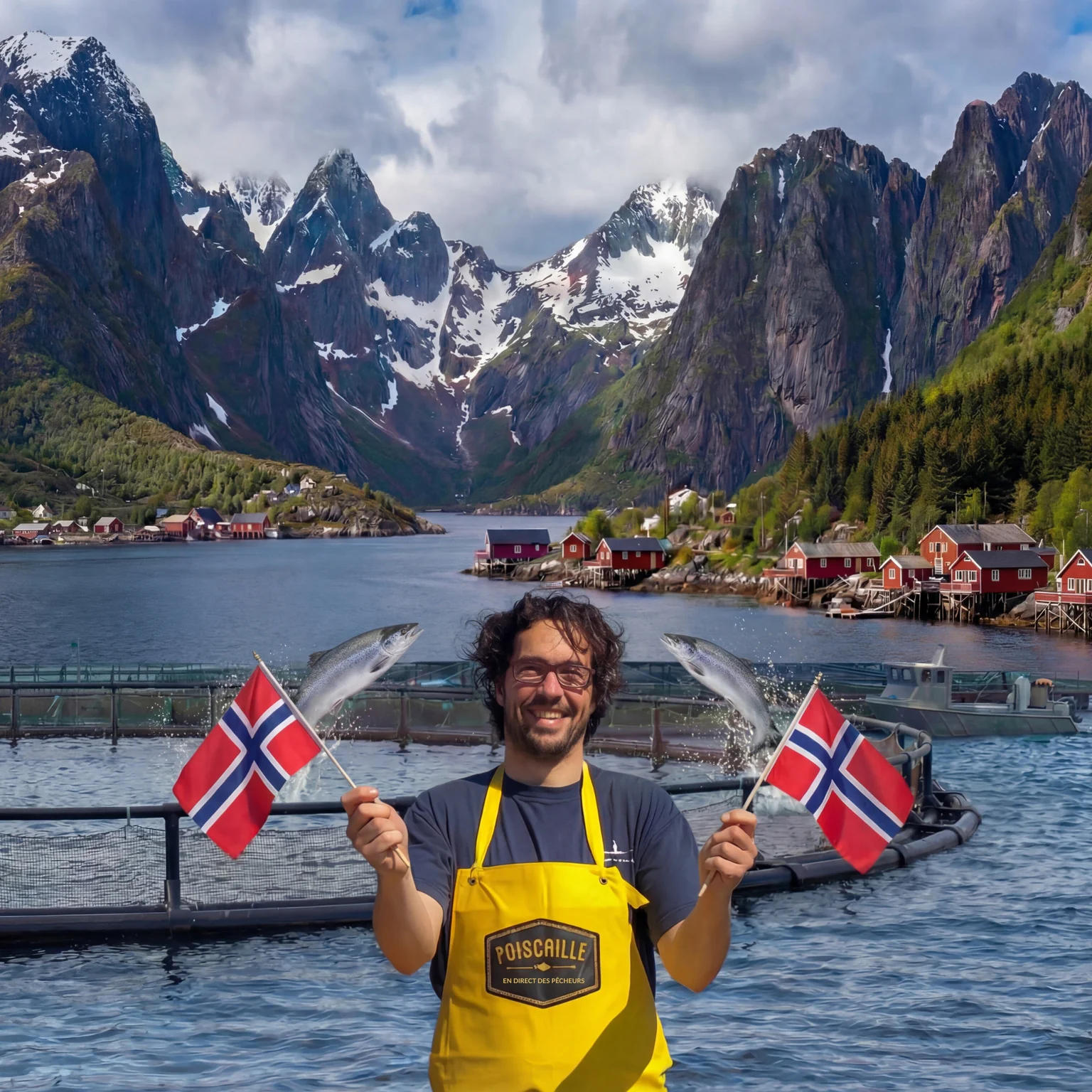 Poisson d'avril 2026. L'arrivée du saumon Poiscaille.