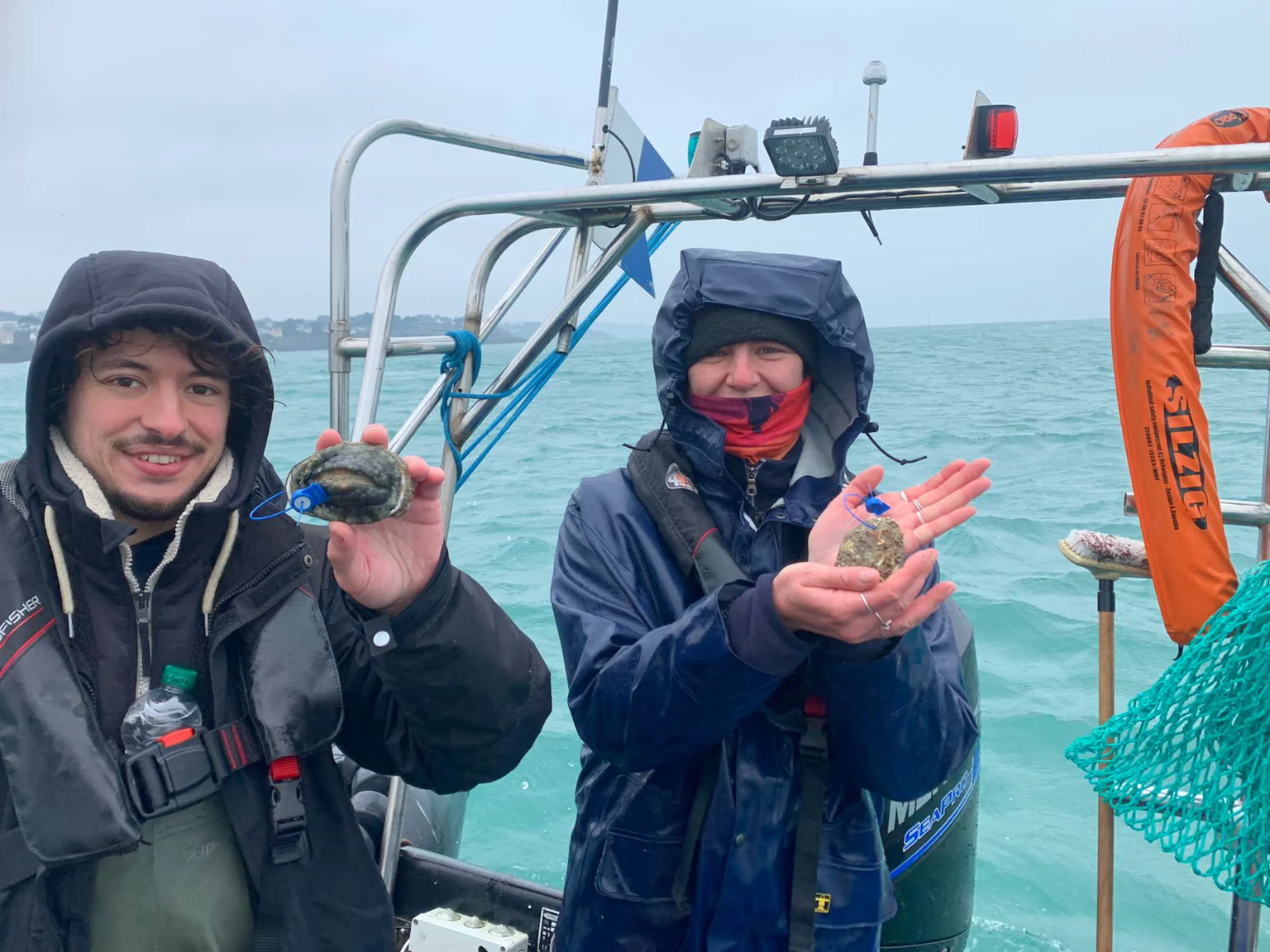 Photo de Camille et Grégoire de l'équipe appro