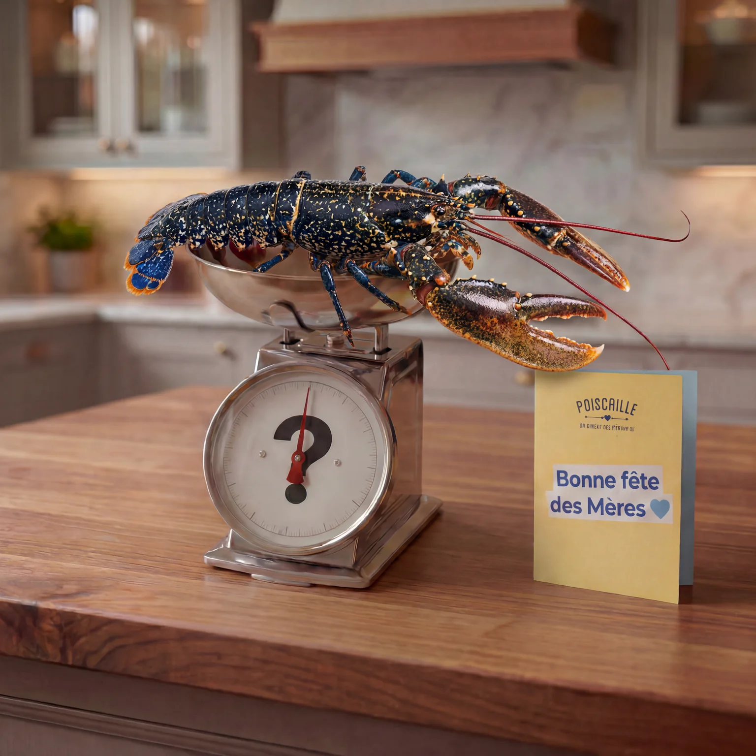 Le juste poids de la fête des mères pour gagner un homard