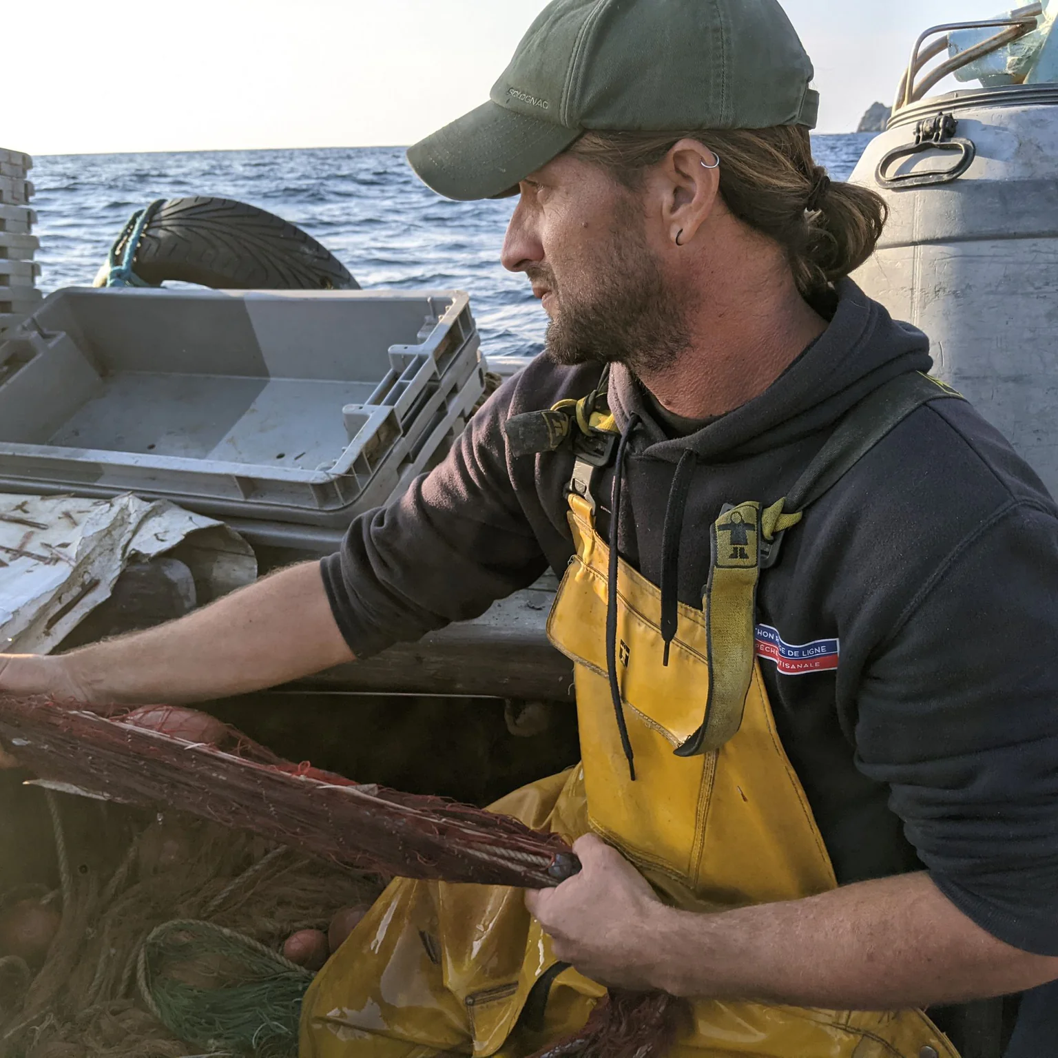Pêcheur de saupe à St Mandrier, témoigne sur le sujet.
