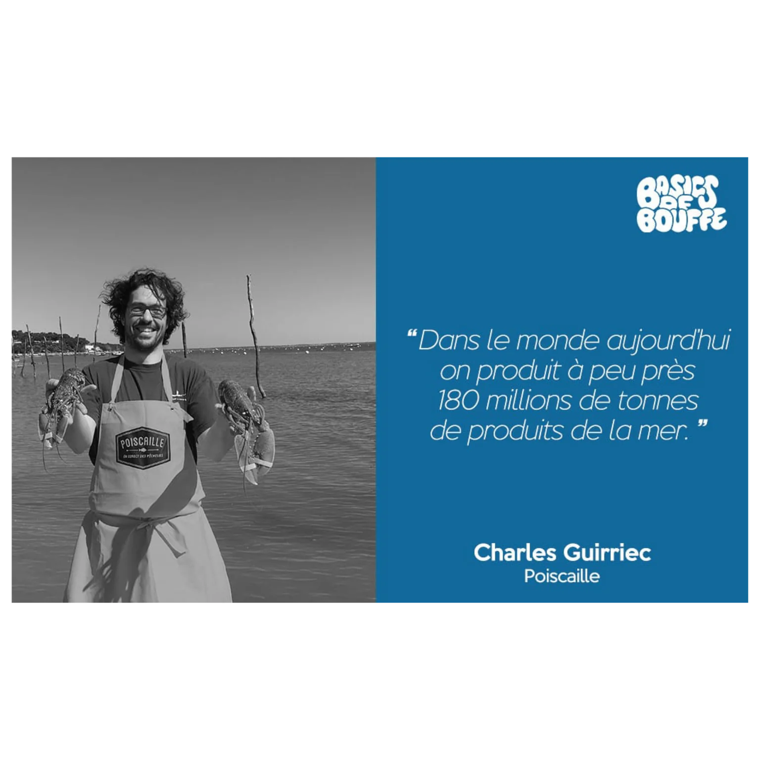 Page magazine podcast pêche durable - basic of bouffe