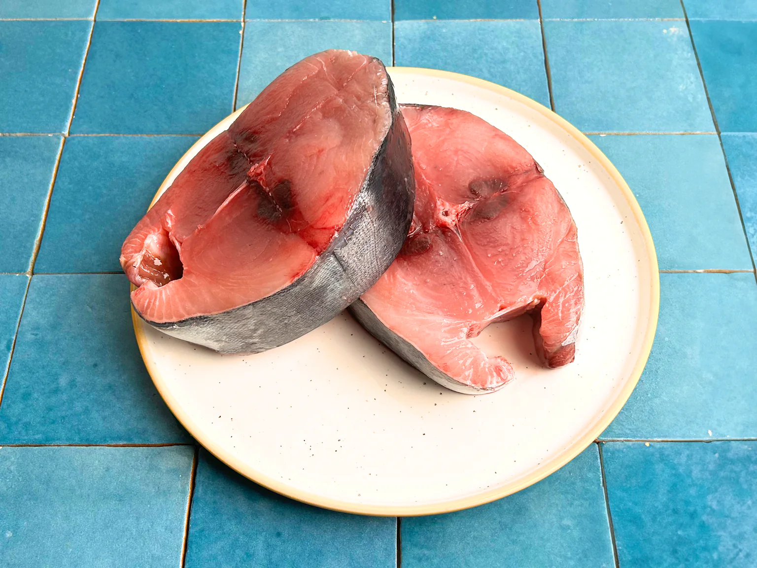 Darnes de thon Germon poiscaille prêt à cusiner