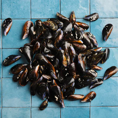 Élevées sur corde, en pleine mer, ce sont les chouchoutes des abonnés Poiscaille. Pour marinière ou à farcir ! Petit...
