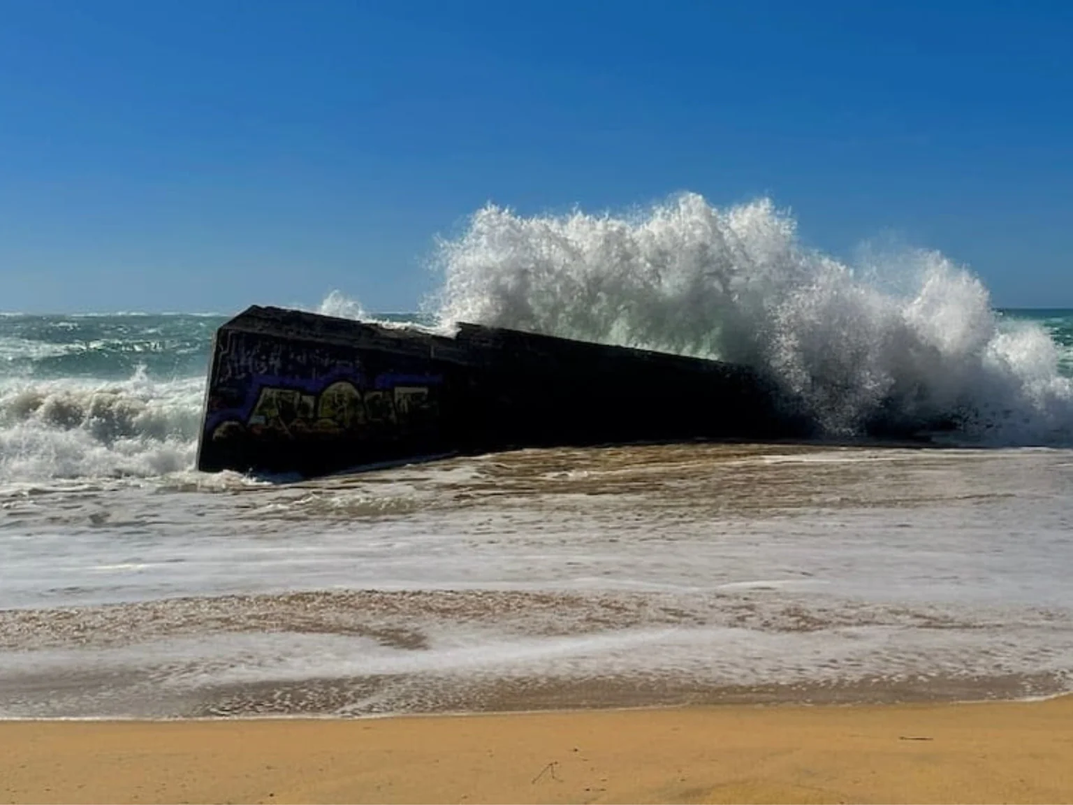 houle en normandie radio ponton Poiscaille