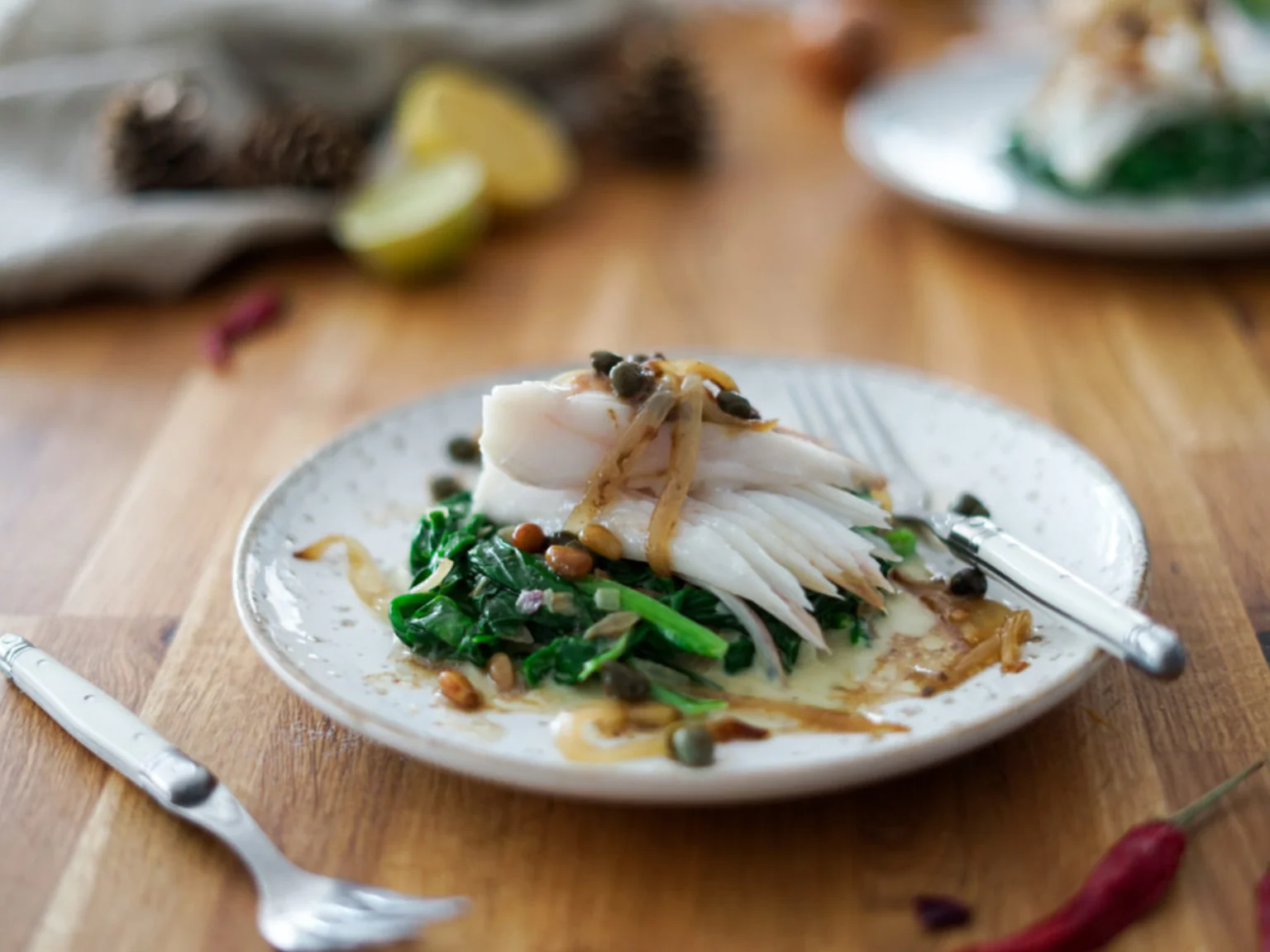 Recette aile de raie au four pépite2noisette