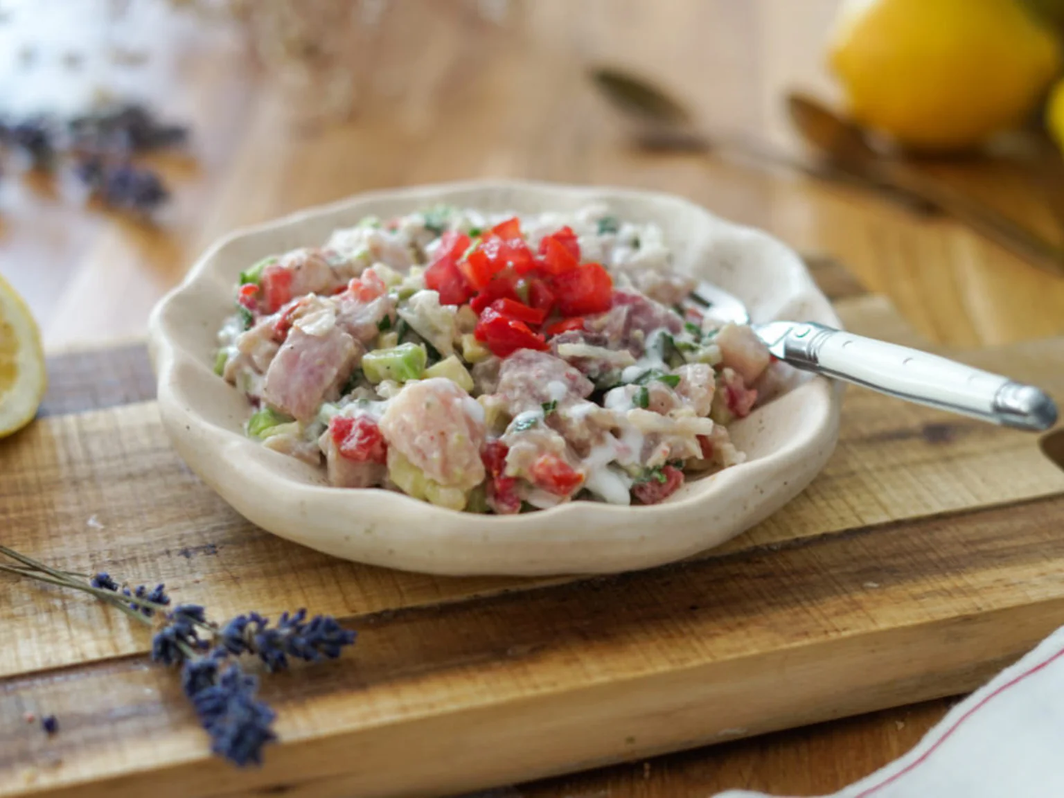 Recette de ceviche de thon par pépite2noisette