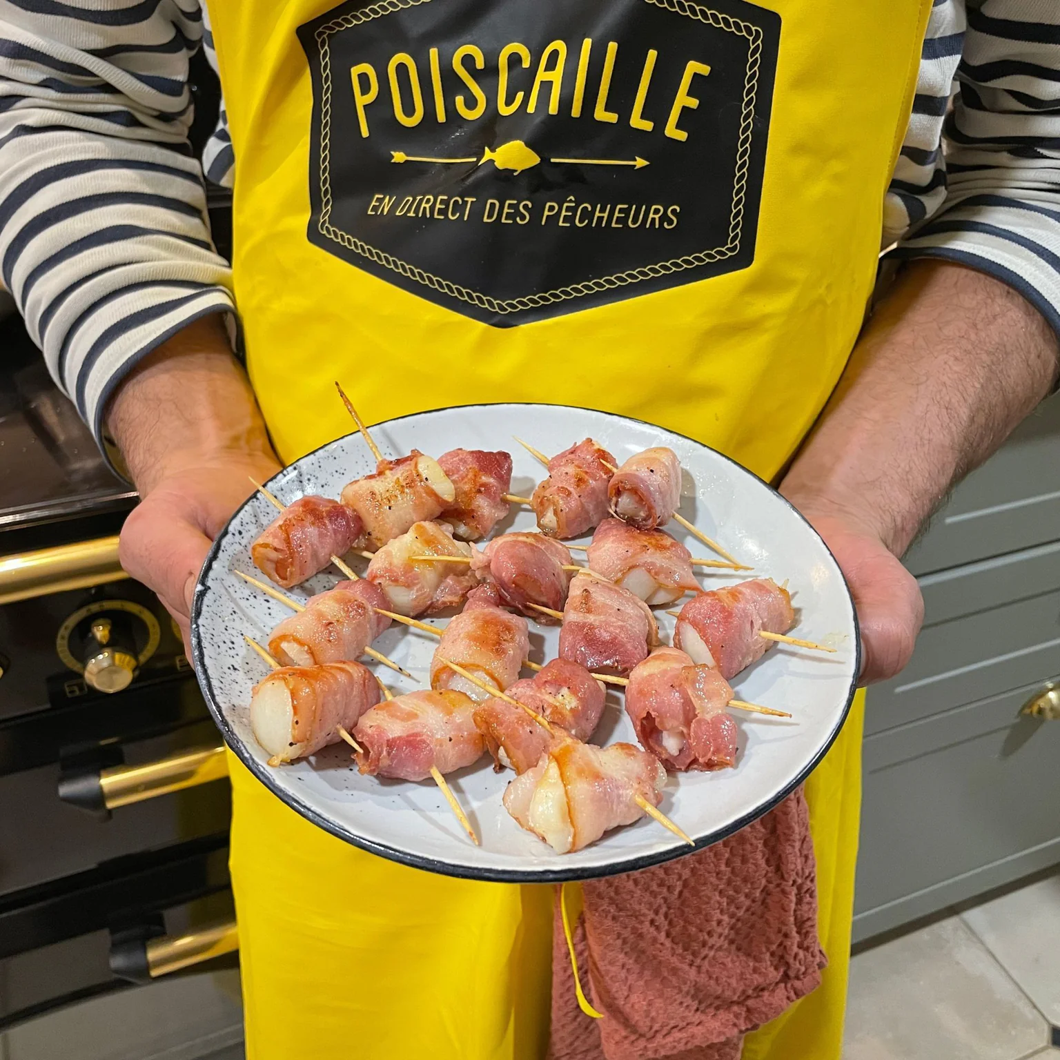 Image de recette de coquille saint jacques au lard fumé