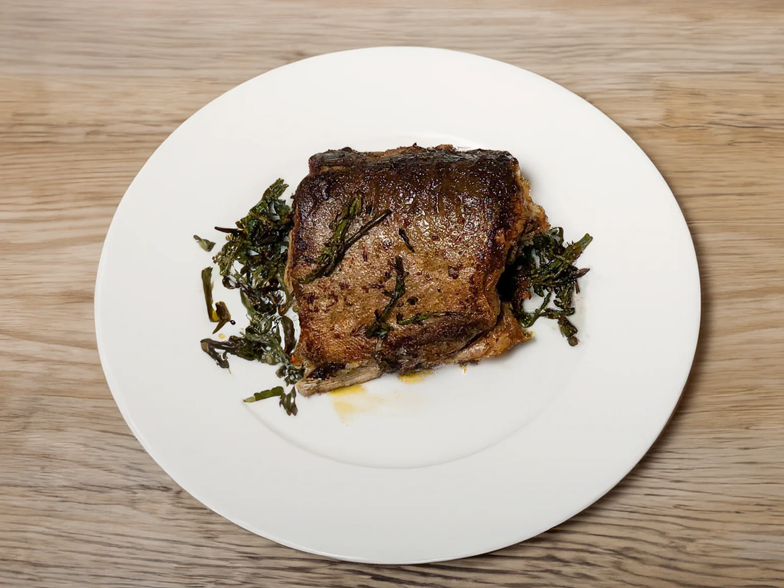 Darne de lieu jaune à la poêle, une recette qui fonctionne avec congre, vieille...