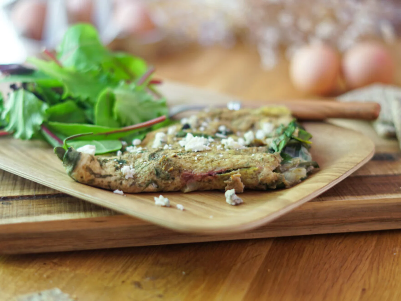 Recette omelette aux asters par Pépite 2 noisettes