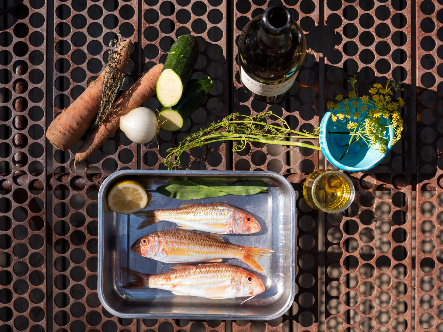 Le rouget-barbet en escabèches est la pour vous régaler au bureau ou à la maison !