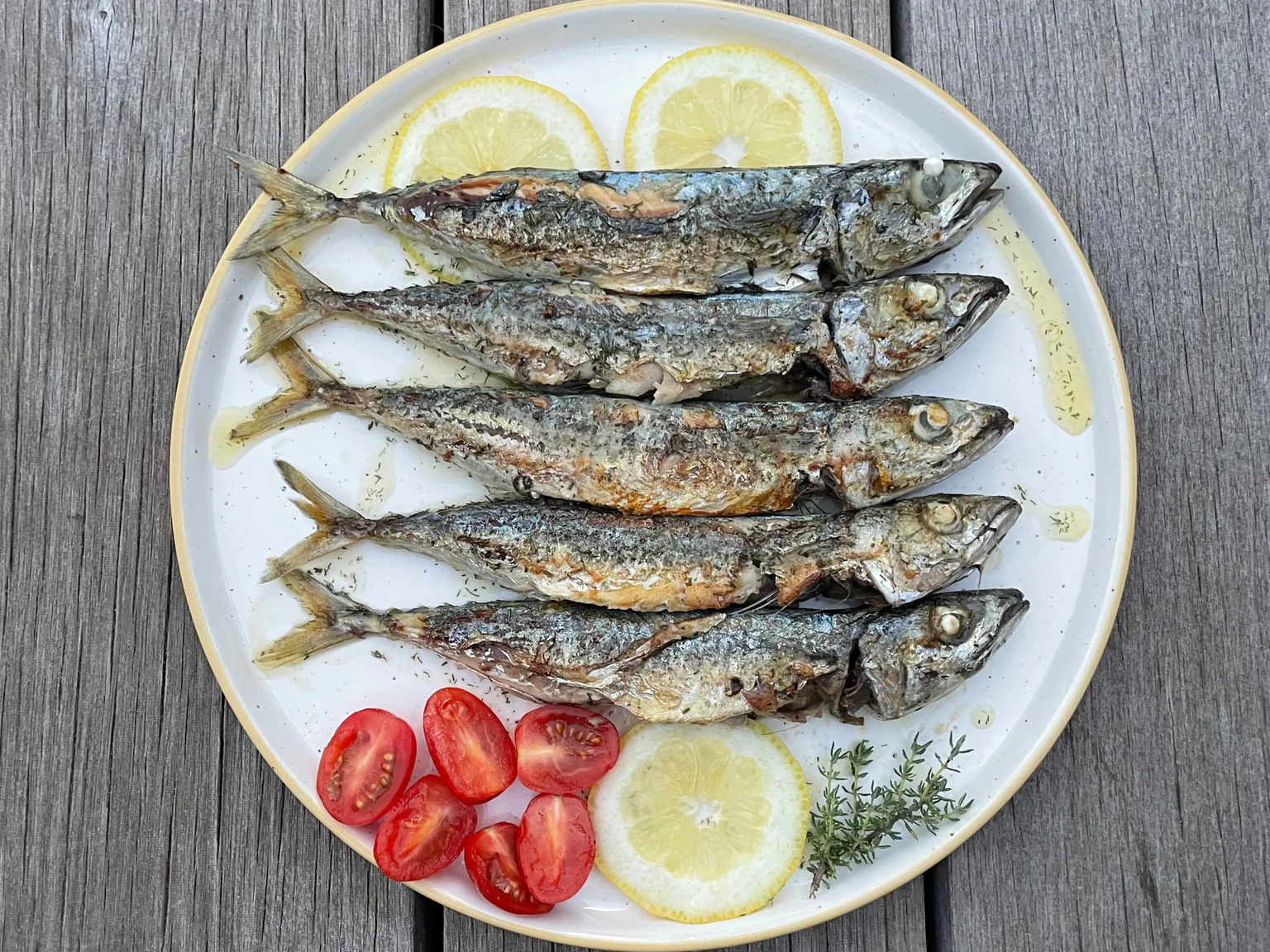 Recettes de petites sardines grillées au four