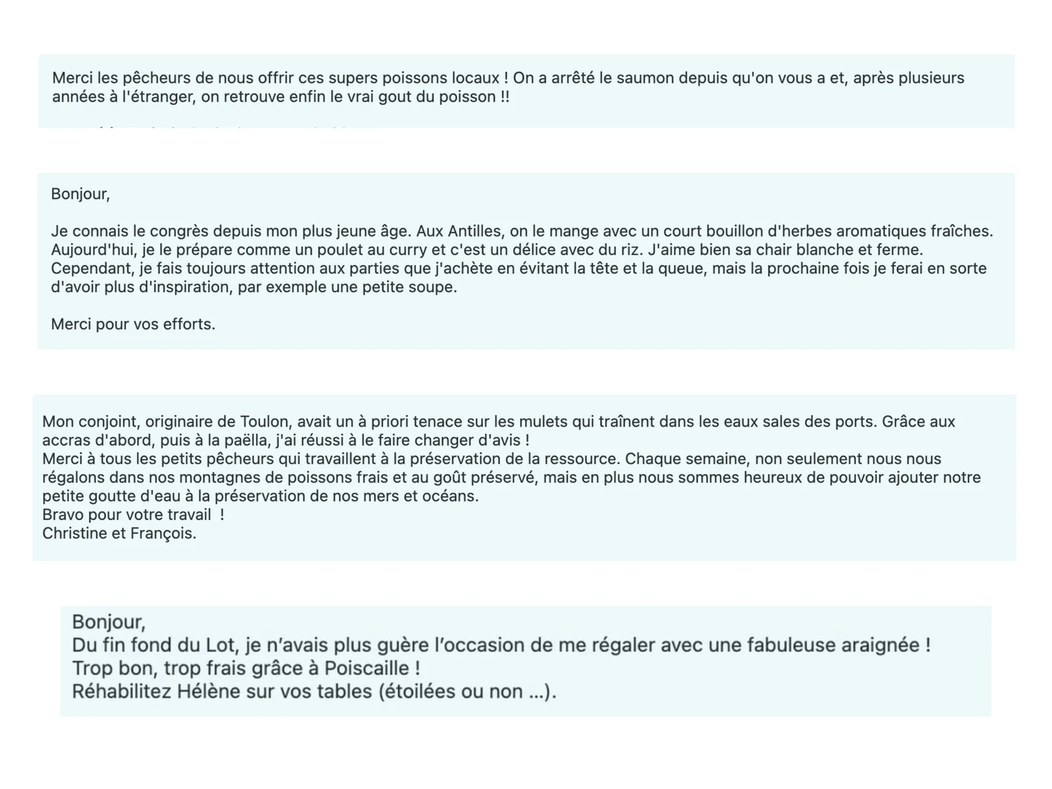 Mots doux pour les poissons moches et les pĂȘcheurs