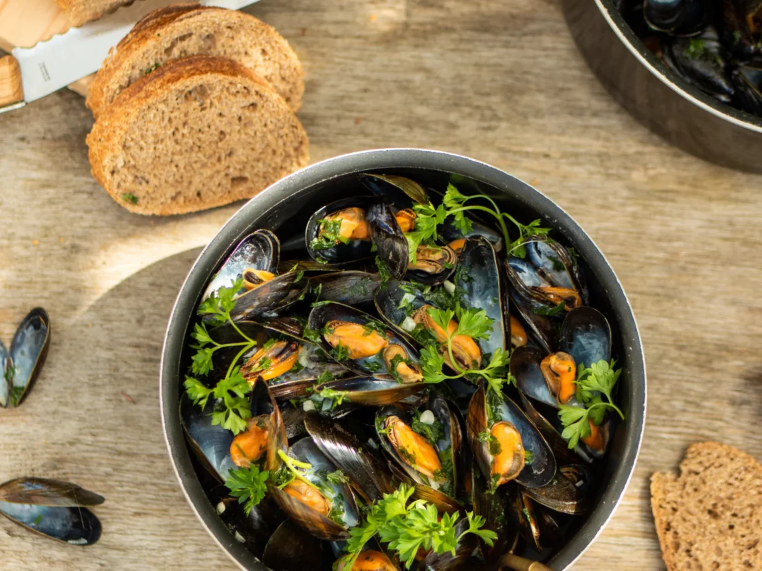 C'est parti pour les moules de corde !  
