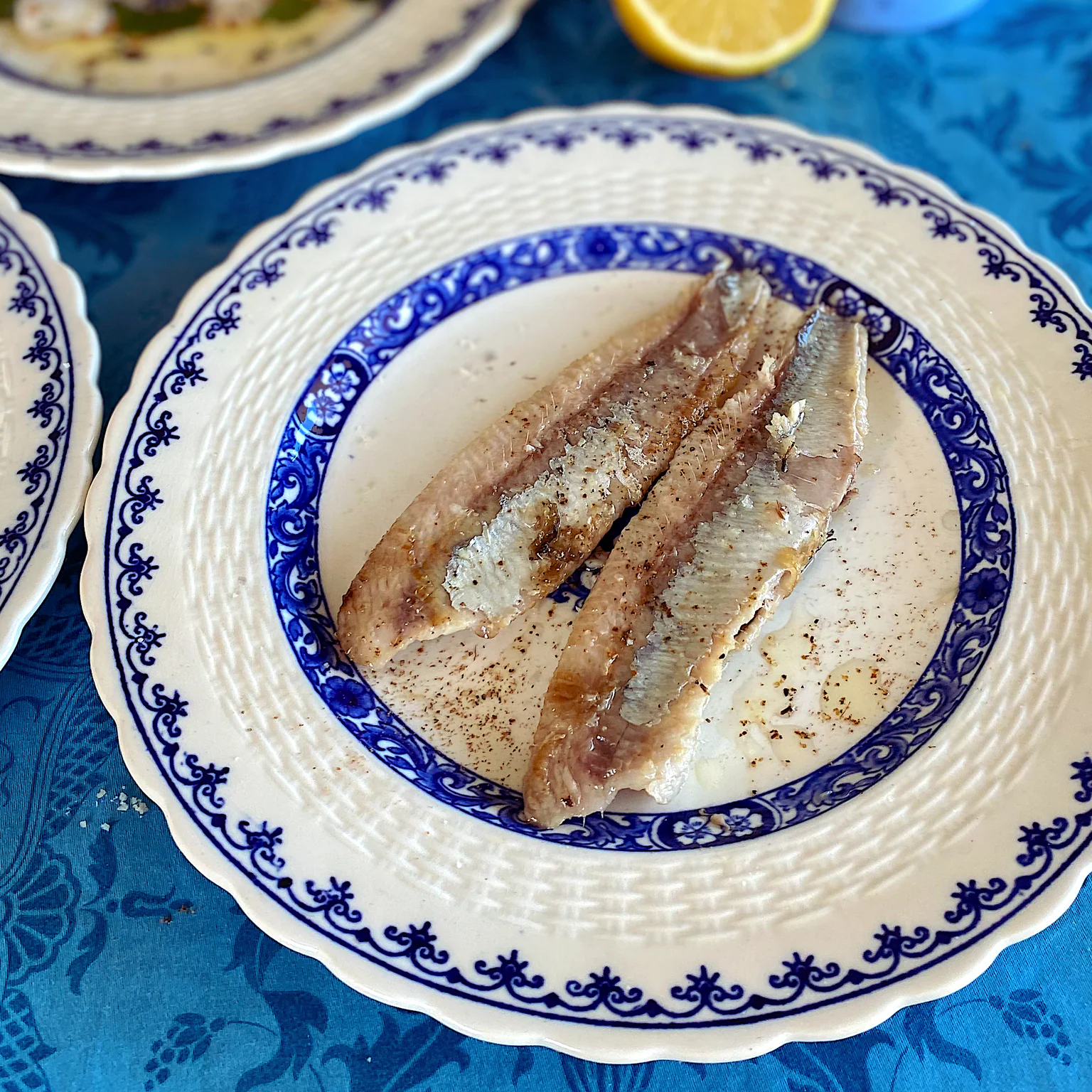 Recettes facile de harengs frais à la poele.