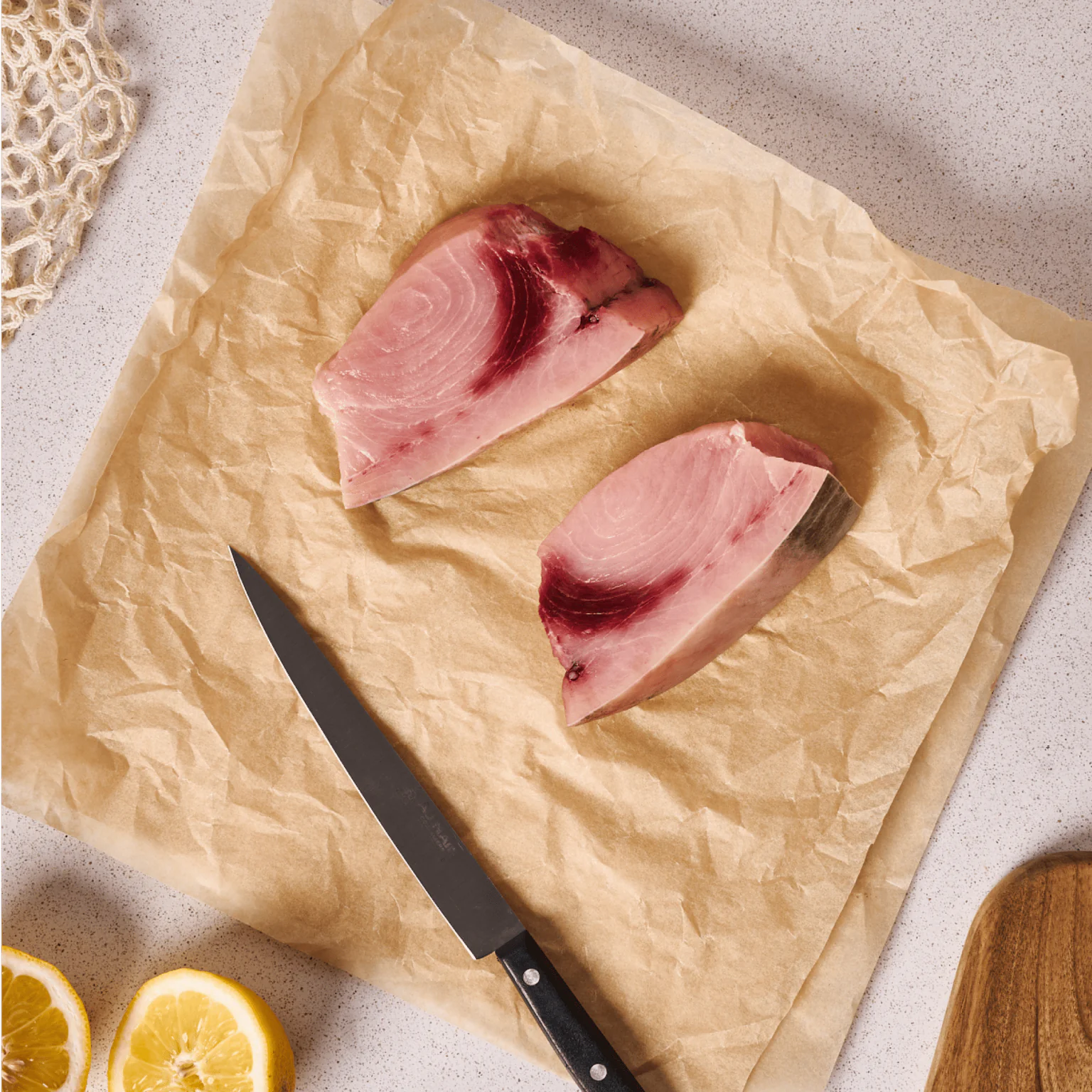 Casier de pavé d'espadon. Pêché à la palangre par Cédric à Saint-Raphaël. 