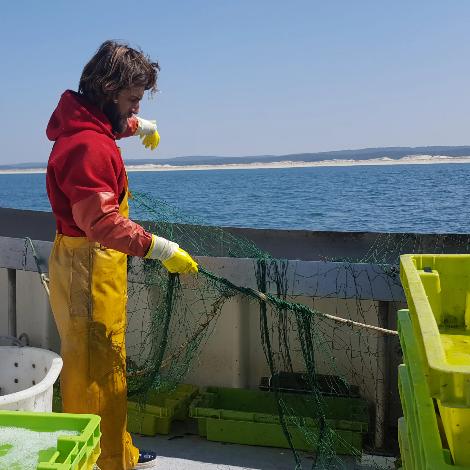 Olivier perpétue la tradition familiale depuis trois générations.