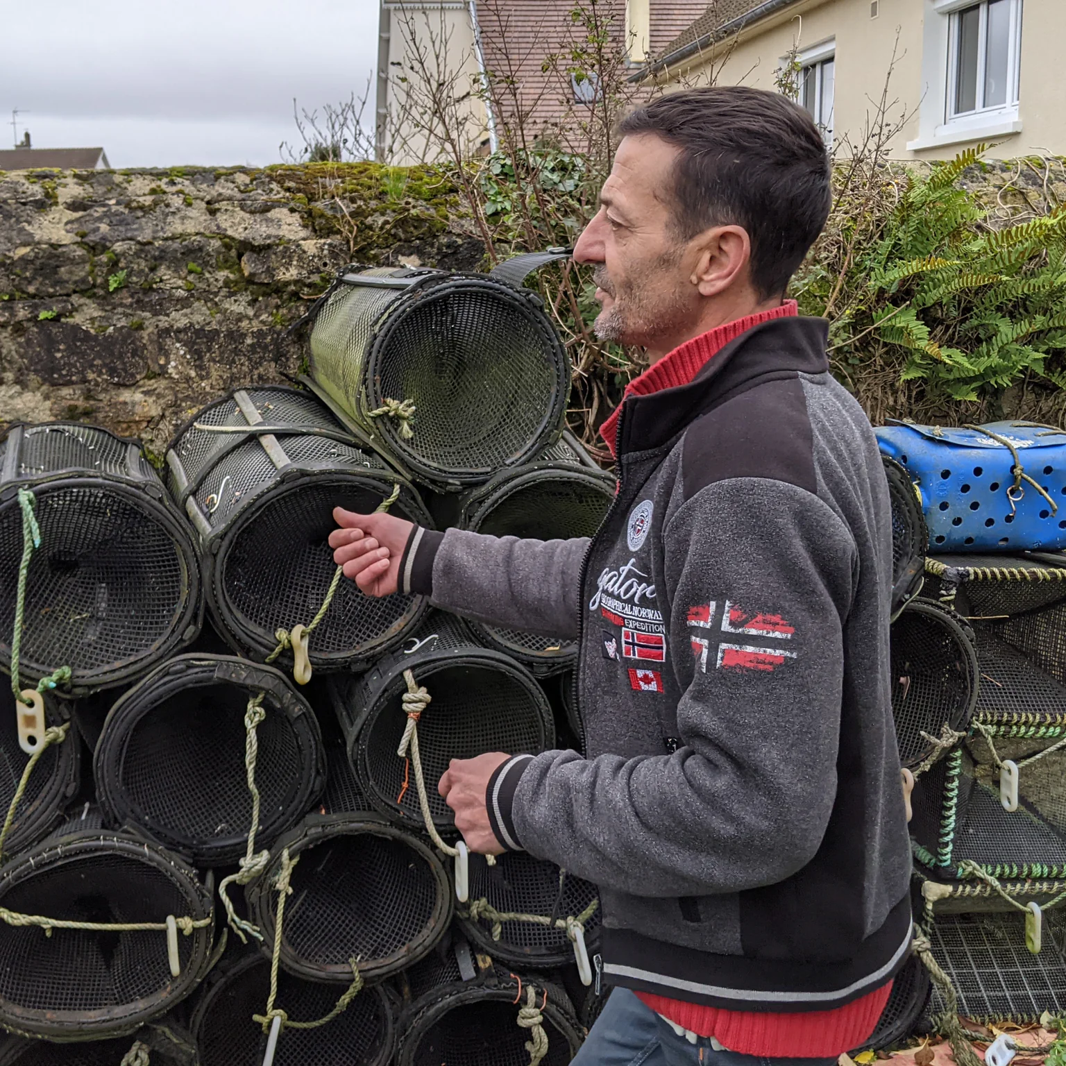 Philippe Calone a hérité de la passion de la pêche de sa famille méditerranéenne.