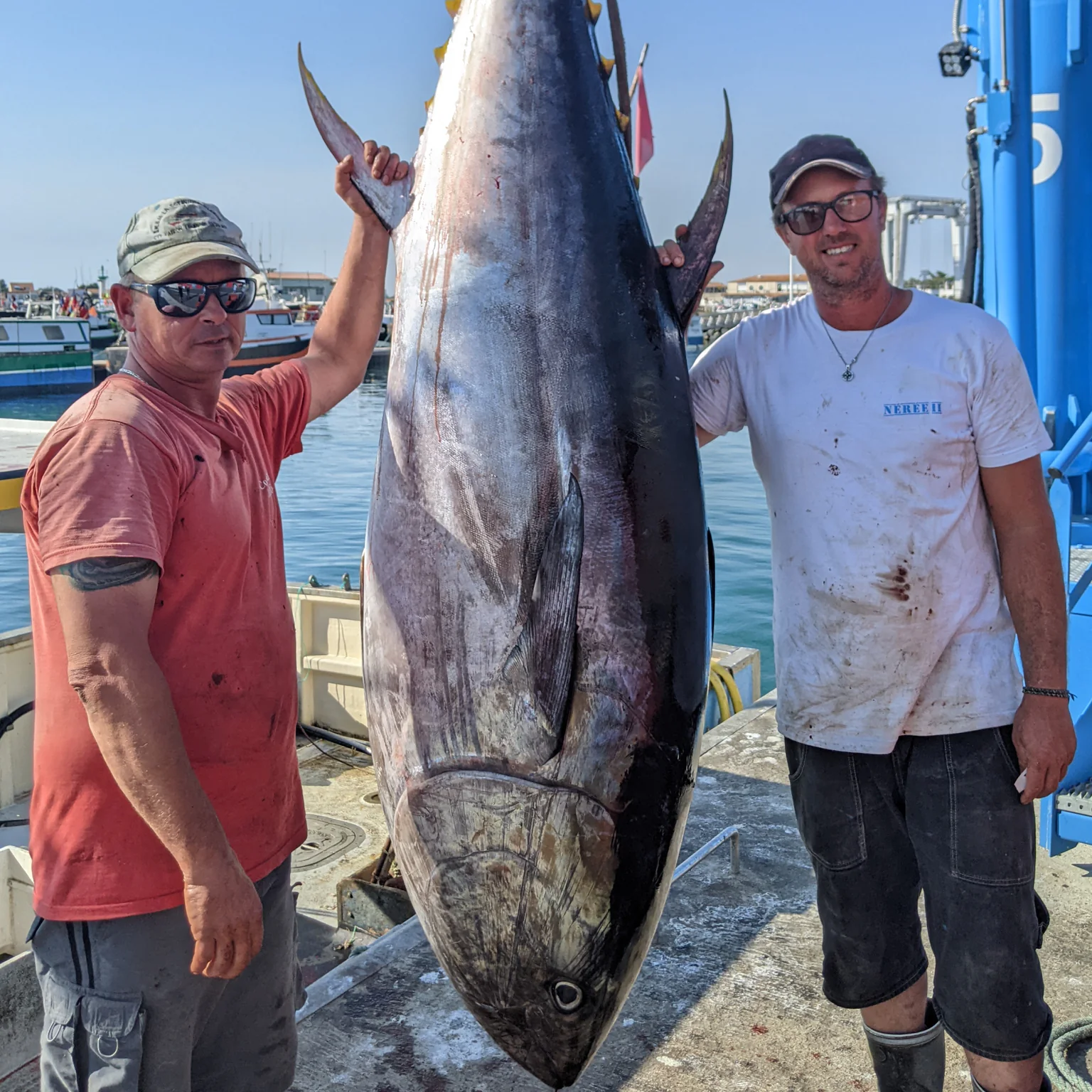 Gaël Moreau, issu d'une lignée de marins pêcheurs au port de La Cotinière à Oléron