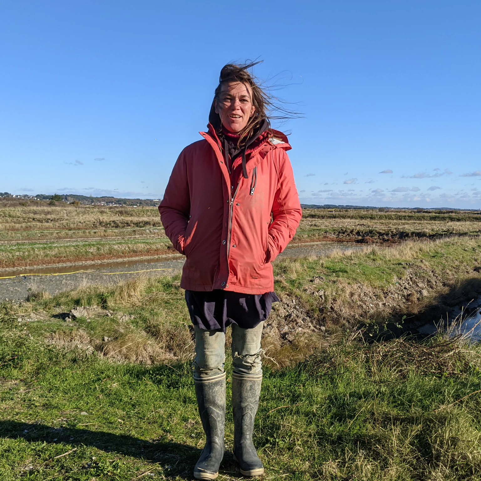 Corinne a une passion bien à elle : les plantes halophiles, c’est-à-dire qui s’épanouissent dans un milieu salé.